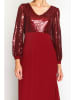ASSUILI Kleid in Bordeaux