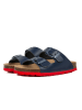 BABUNKERS Family Leren slippers donkerblauw