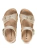 BABUNKERS Family Sandalen goudkleurig
