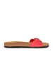 BABUNKERS Family Leren slippers rood