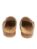 BABUNKERS Family Leder-Clogs in Beige