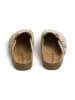 BABUNKERS Family Leren clogs beige