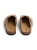 BABUNKERS Family Leder-Clogs in Beige