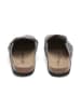 BABUNKERS Family Leder-Clogs in Grau