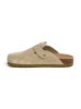 BABUNKERS Family Leder-Clogs in Beige