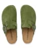 BABUNKERS Family Leder-Clogs in Grün