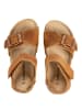 BABUNKERS Family Leder-Sandalen in Hellbraun