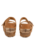 BABUNKERS Family Leder-Sandalen in Hellbraun