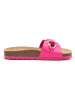 BABUNKERS Family Leder-Pantoletten in Pink