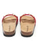 BABUNKERS Family Leren slippers rood