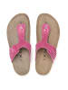 BABUNKERS Family Leren teenslippers roze