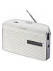 GRUNDIG Radio "60 X G" w kolorze srebrno-białym