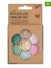 folia PAPER Parel-knutselset turquoise/lichtroze - 90 g