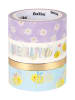 folia PAPER Plakband "Bees" meerkleurig - 4x 5 m