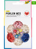 folia PAPER Zestaw "Perlen Mix Happy" ze wzorem do rękodzieła