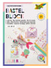 folia PAPER Bastelblock "Glitter everywhere" in Bunt - 27 Blatt