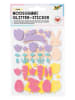 folia PAPER Schuimrubber glitterstickers "Easter" - vanaf 4 jaar - 52 stuks