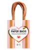 folia PAPER Torebki papierowe (8 szt.) "S Stripes Amore" - 6+