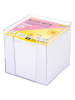 folia PAPER Notizzettelbox "White" - 700 Blatt - ab 8 Jahren