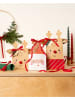 folia PAPER Papieren zakjes set "Santa & Deer" beige/rood