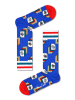 Happy Socks Socken "Photos" in Blau/ Weiß/ Rot