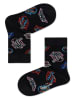 Happy Socks Sokken "Rolling stones midnight ramble" zwart/meerkleurig
