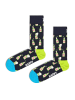 Happy Socks Sokken zwart/groen
