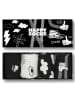 Happy Socks 4-delige set: sokken zwart/wit