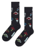 Happy Socks Socken in Schwarz