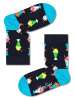Happy Socks Socken in Schwarz