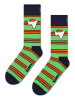 Happy Socks Skarpety (4 pary) w kolorze fioletowo-zielonym