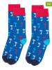 Happy Socks 2er-Set: Socken in Blau/ Rot