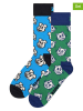 Happy Socks 2er-Set: Socken in Grün/ Blau