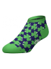 Lucky Socks 2-delige set: sokken groen/donkerblauw