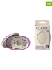 Foamie 4er-Set: Reise-Seifenschale "Travel Buddy" in Beige/ Lila