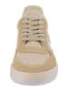 Heine Leren sneakers beige/lichtbruin