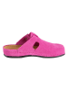 Heine Leren pantoffels fuchsia