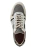 Heine Leren sneakers beige/zilverkleurig