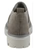 Heine Leren chelseaboots taupe
