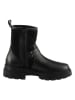 Heine Leder-Boots in Schwarz