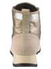 Heine Boots in Gold/ Beige