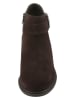 Heine Leder-Ankle-Boots in Braun