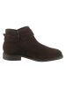 Heine Leder-Ankle-Boots in Braun