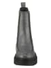 Heine Leder-Chelsea-Boots in Grau