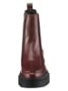 Heine Leren chelseaboots bordeaux