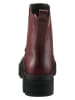 Heine Leder-Chelsea-Boots in Bordeaux
