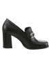 Heine Leren pumps zwart