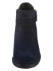 Heine Leren enkelboots donkerblauw