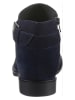 Heine Leren enkelboots donkerblauw