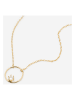 Ania Kruk Pozłacany naszyjnik z zawieszką - dł. 38 cm
